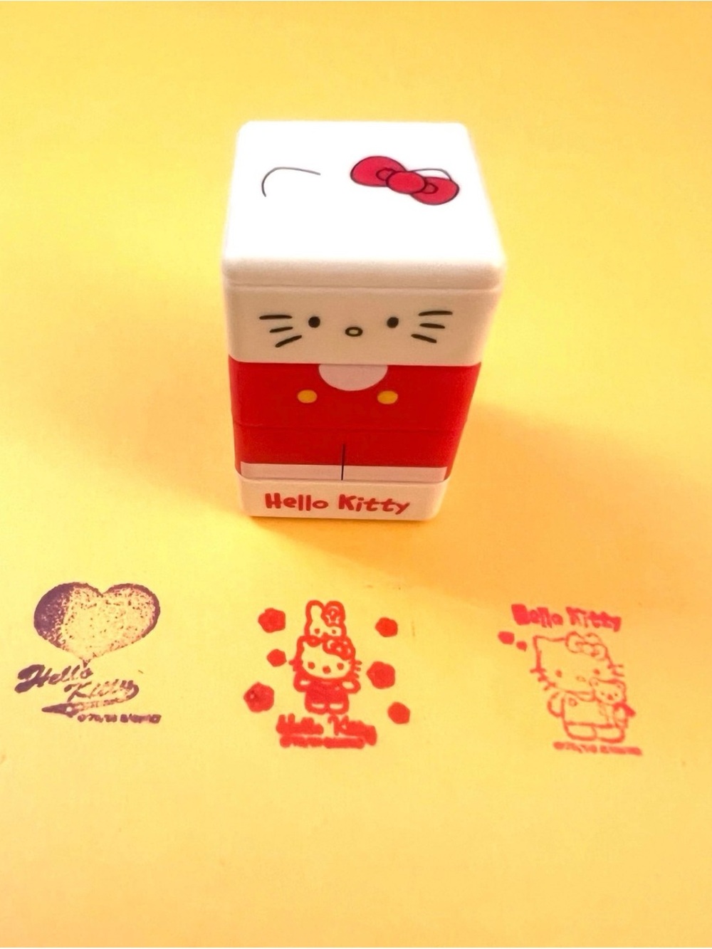 6 Rare Vintage Sanrio Mini Stackable Character Figures Stamp. - Picture 3 of 10